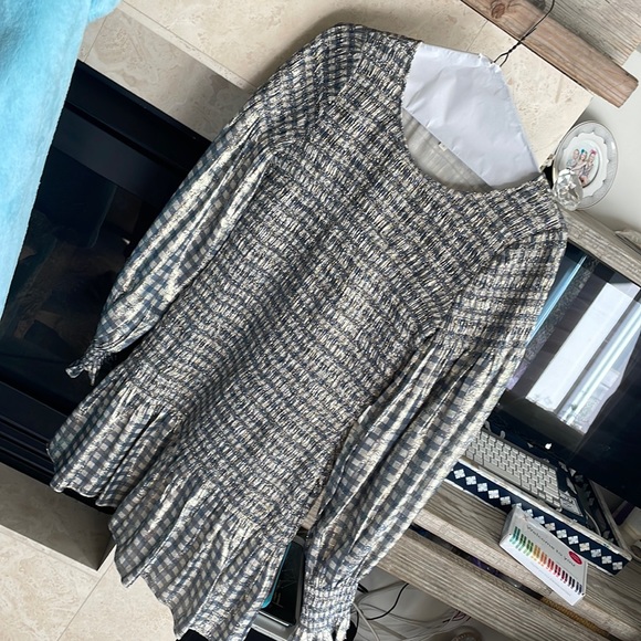 Love shack fancy dress metallic size S - Picture 2 of 12